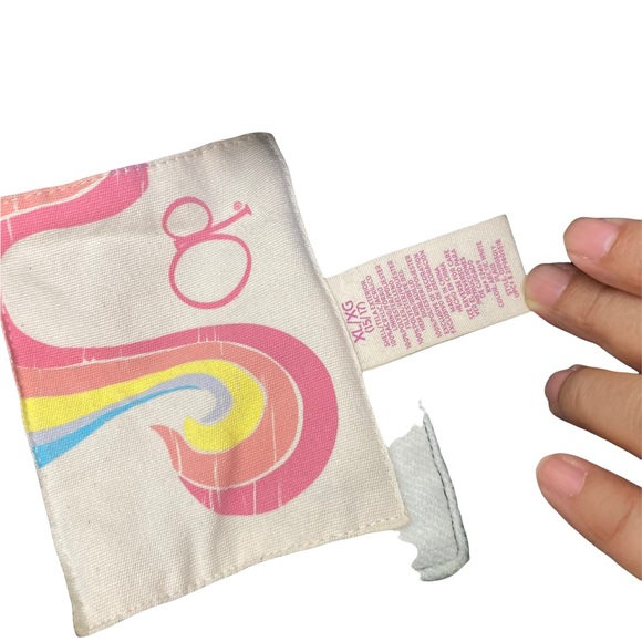 Op Womens Jrs XL Flannel Puffer Vest Zip & Button Up Black White Hooded - Picture 8 of 9